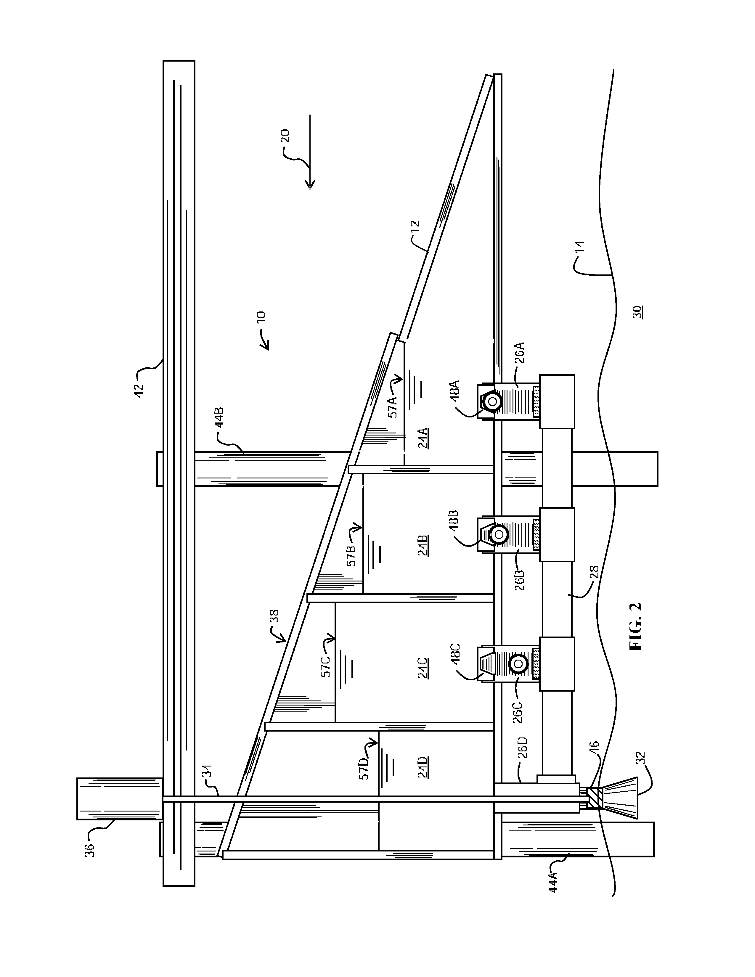 Flow power converter apparatus employing a flow-controlled duct to capture flow energy