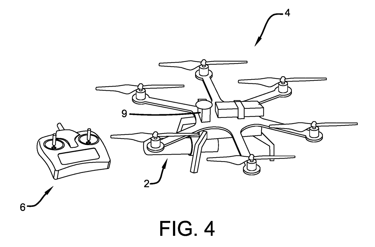 Aerial arresting system for unmanned aerial vehicle