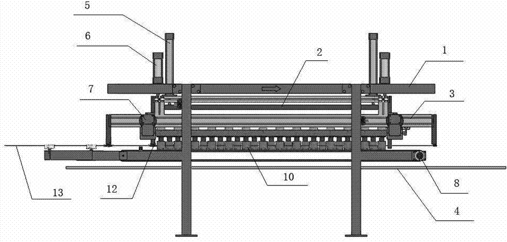 A tension type electric blanket wiring machine