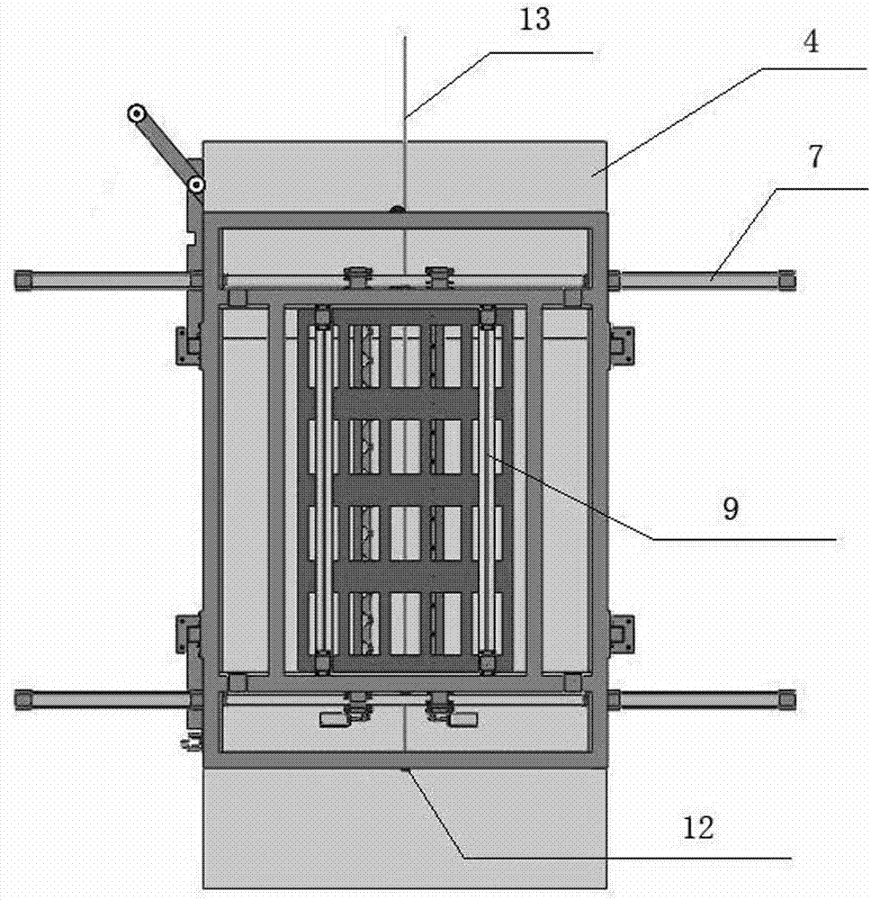 A tension type electric blanket wiring machine