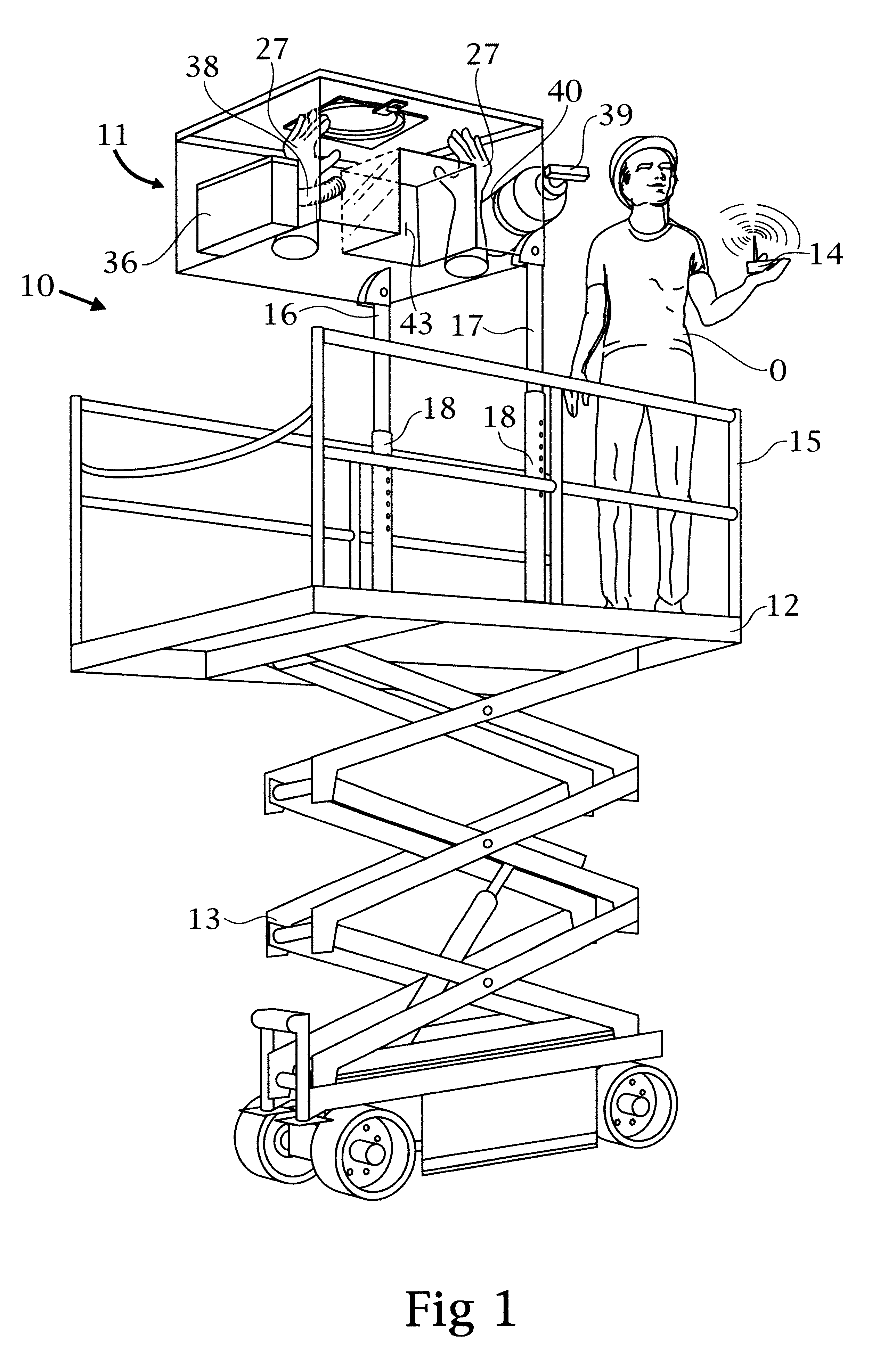 Pollution containment apparatus for making a penetration in a ceiling or wall of a building or other structure