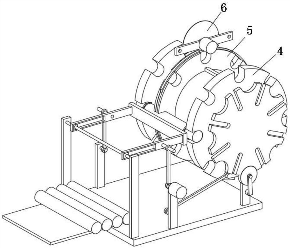 Pipe cutting device for constructional engineering