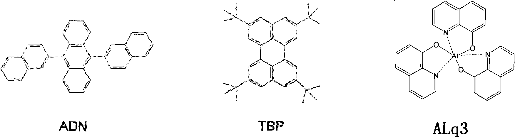 Organic electronic transmission and/or hole barrier materials, synthetic method and applications thereof