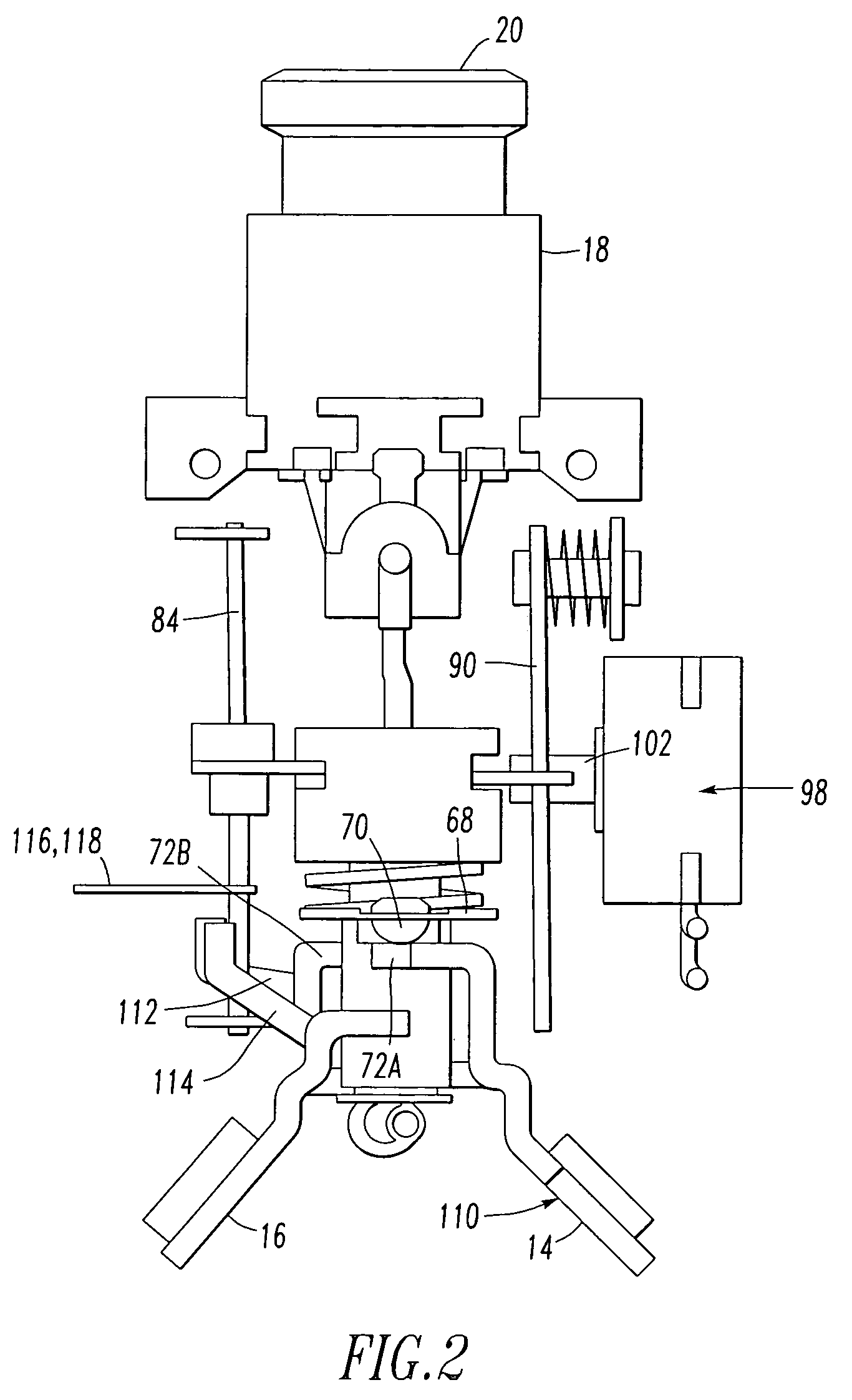 Electrical switching apparatus including a housing and a trip circuit forming a composite structure