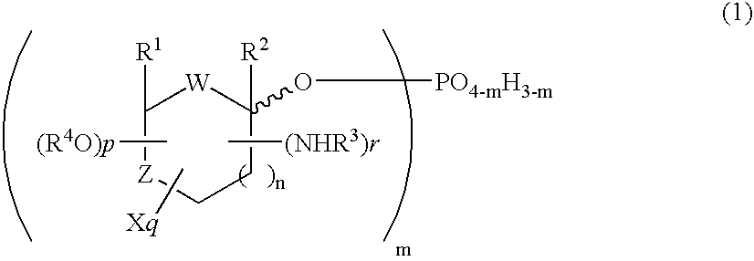 Selective process for producing an anomer of a 1-phosphorylated saccharide derivative and process for producing a nucleoside