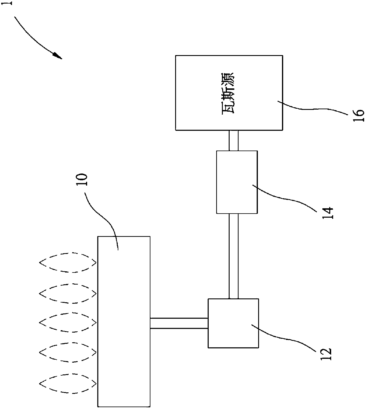 Gas appliance, gas valve and control method of gas valve