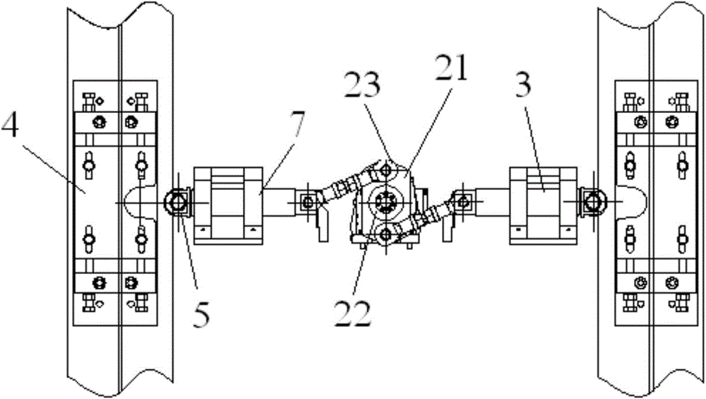 Flat-layer locking device for elevator