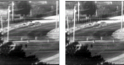 Image registering method based on optical flow field