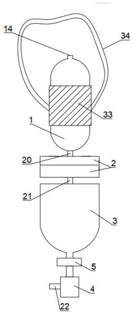 Microbial culture reaction device with constant output as well as use method and application thereof