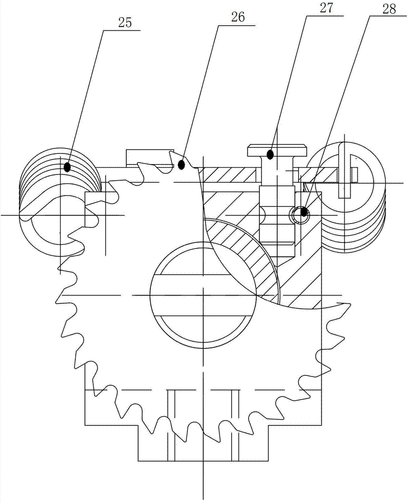 Brake assembly of tractor