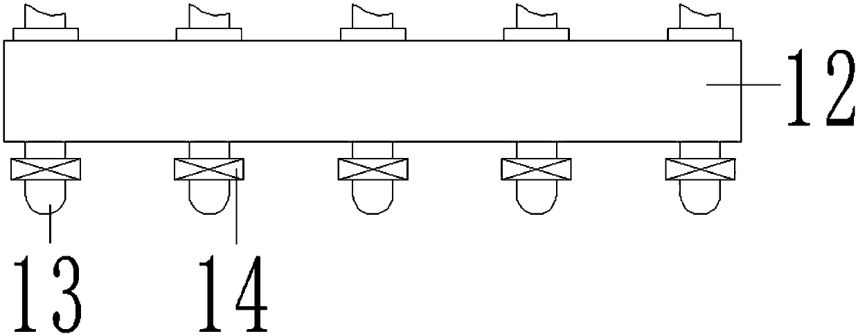 Paint spraying device for building energy conservation