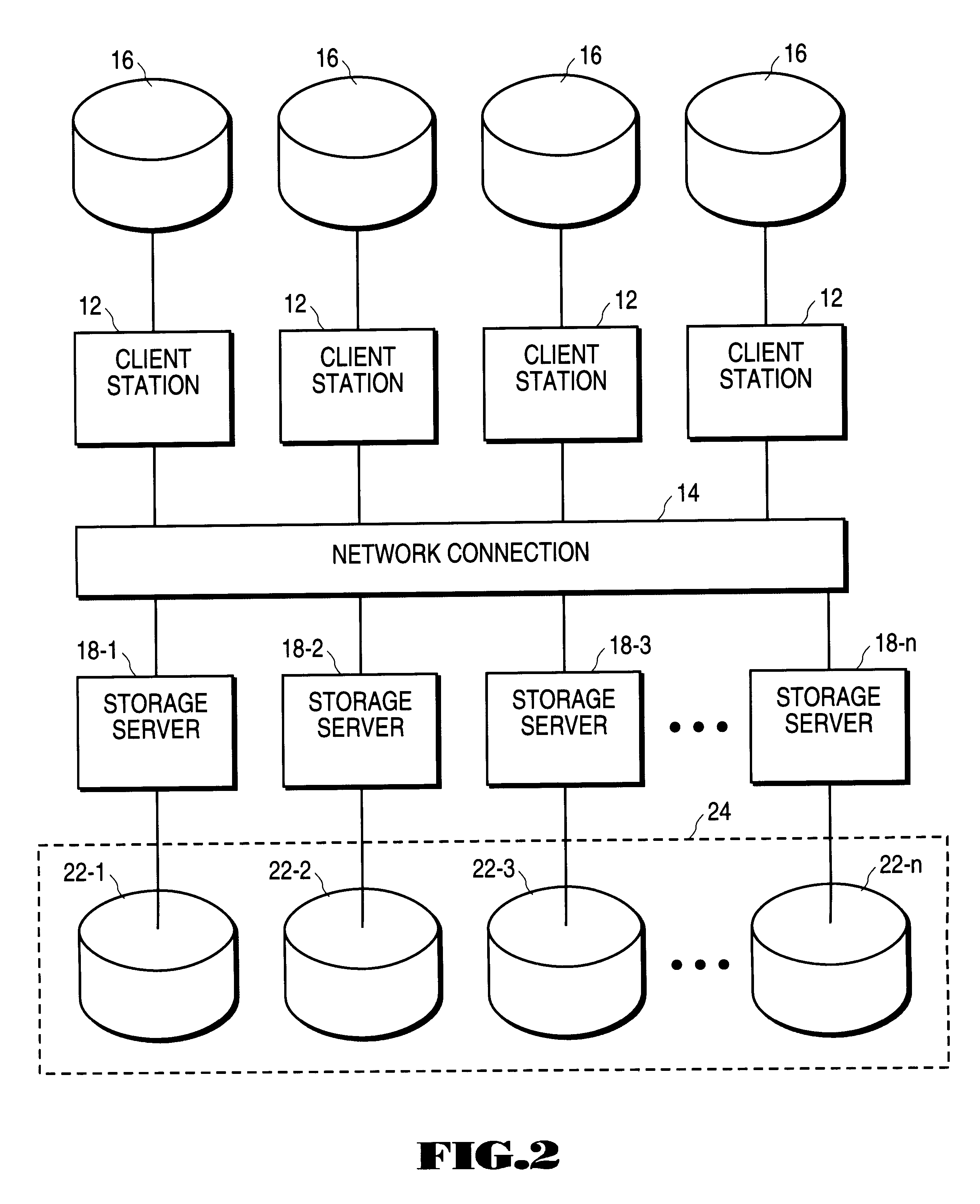 Non-intrusive crash consistent copying in distributed storage systems without client cooperation