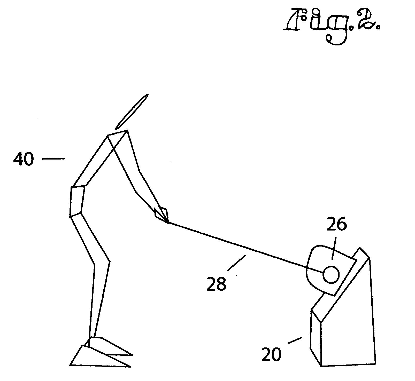 Peripheral target stand training system