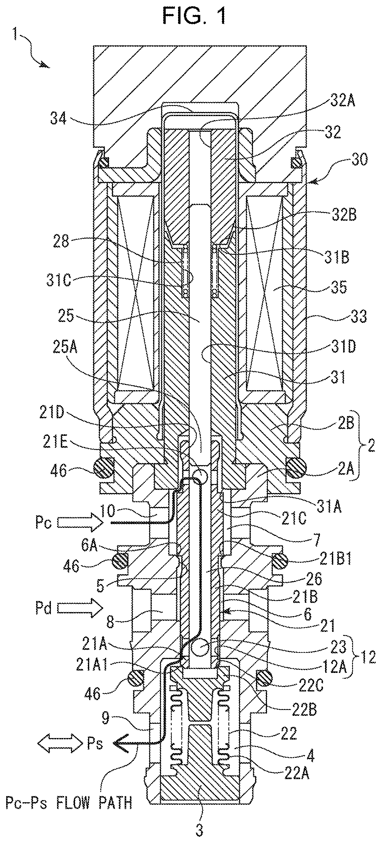 Capacity control valve