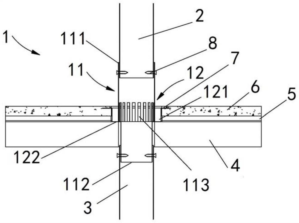 Directly connected drainpipe floor drain and its installation method
