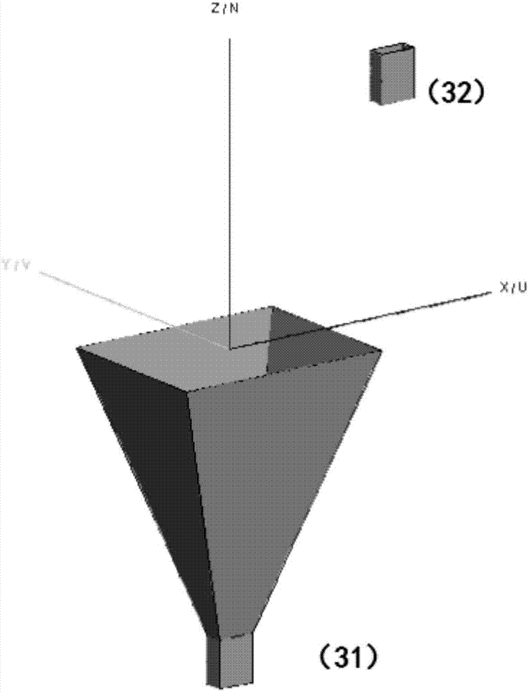 Antenna near-field no-phase measurement method