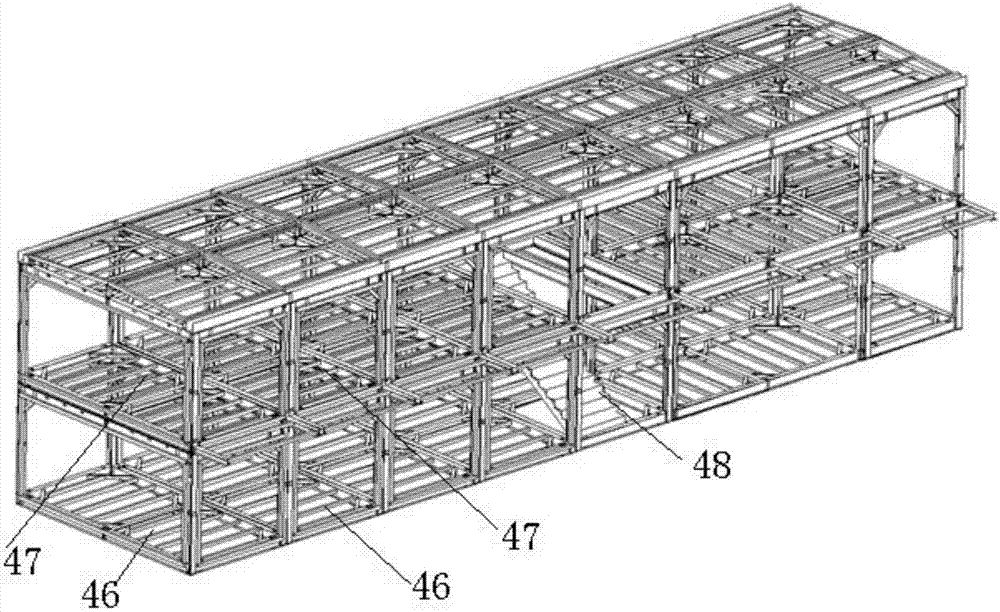 Fabricated box structure building