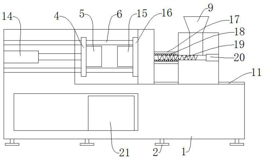 Extrusion shaping equipment and use method thereof for silica gel product preparation