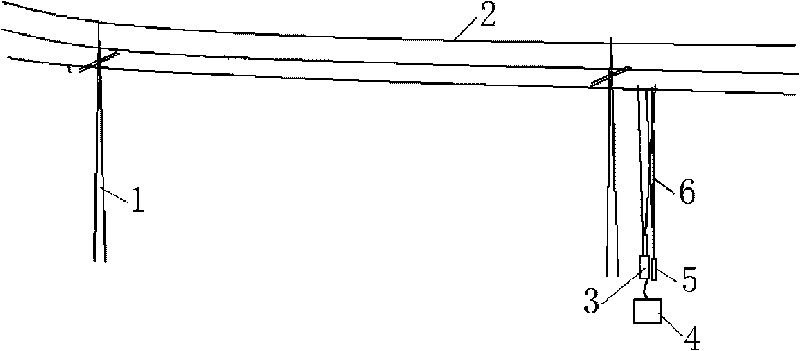 Device and method for measuring ice accumulation on electrical wire