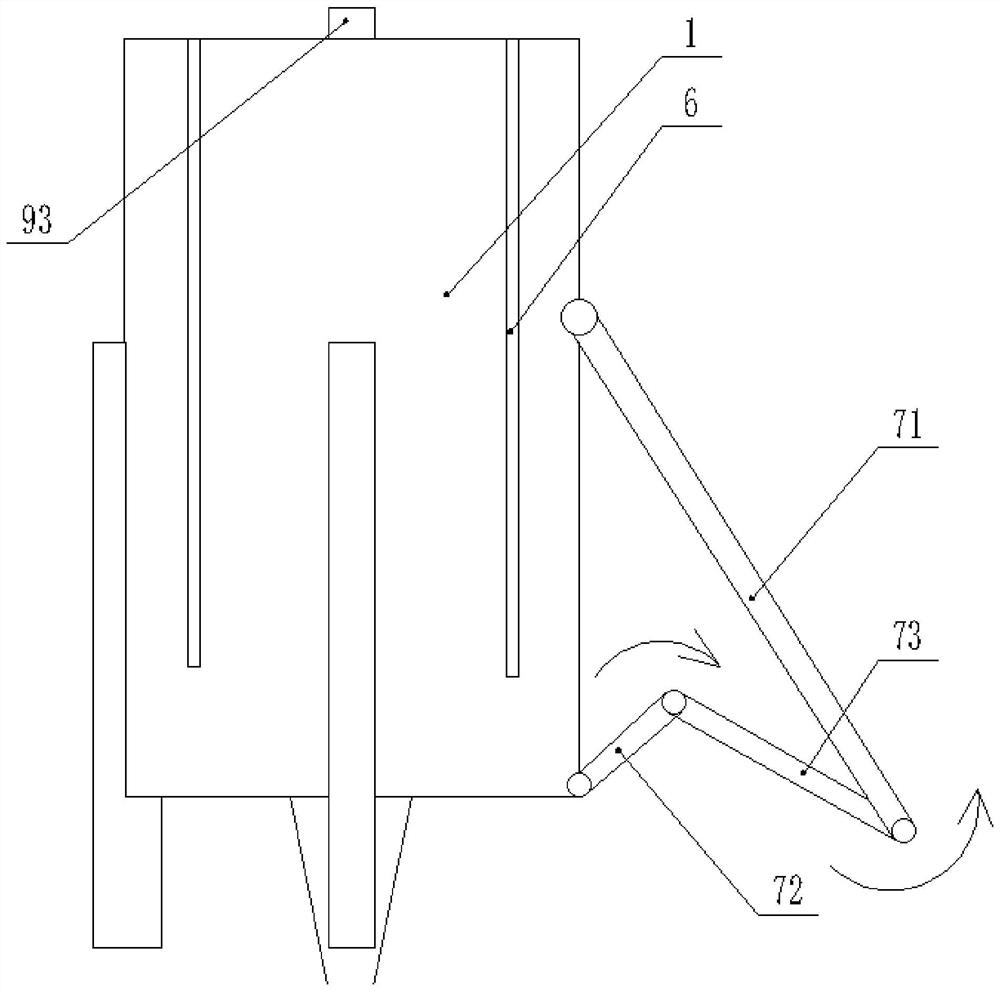 Positioning buckle system on the net frame for restoration of topsoil in degraded grassland of mountainous desert grassland