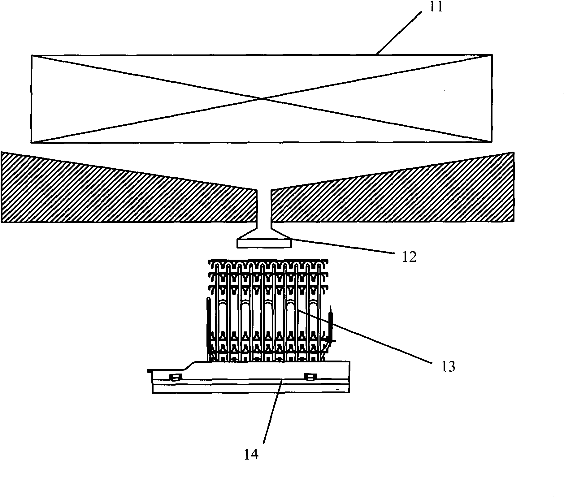Refrigerator and device for removing thaw water