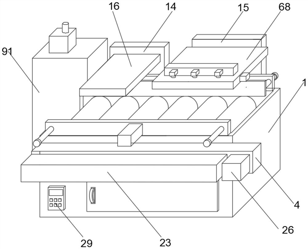 Cooling device for high-speed wire air cooling machining and using method of cooling device