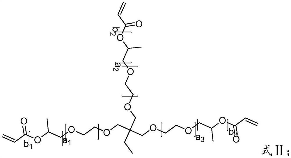 Crosslinking type polycarboxylic acid water reducing agent and preparation method thereof