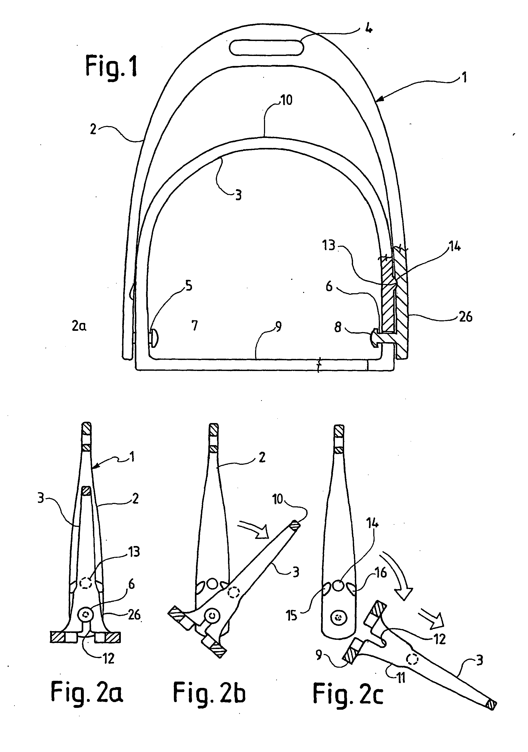 Safety stirrup