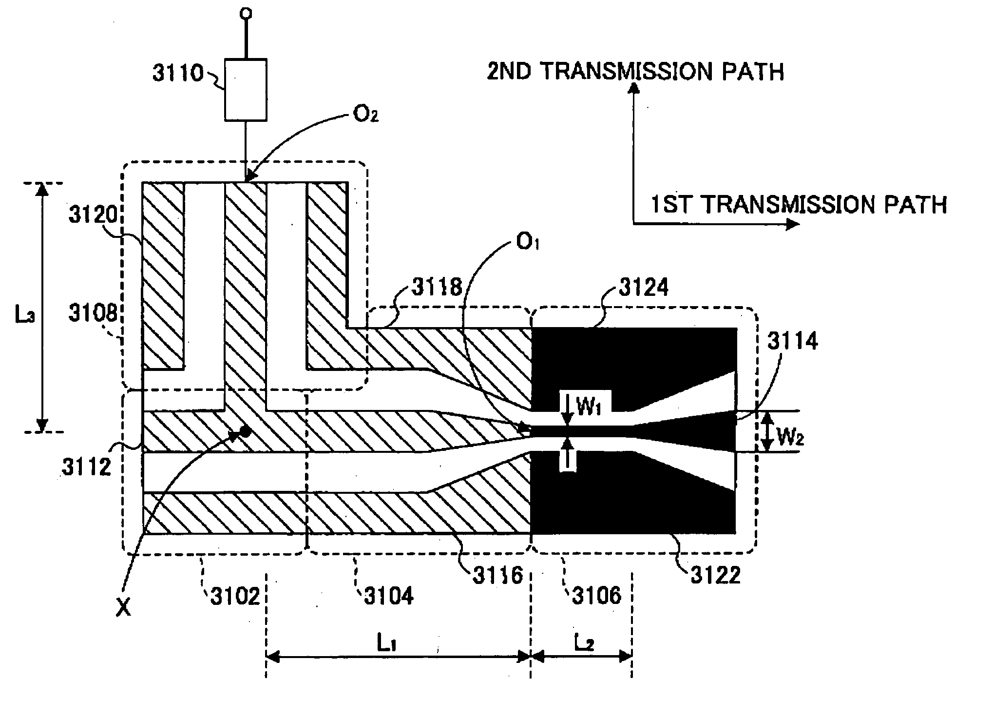 Signal switching device