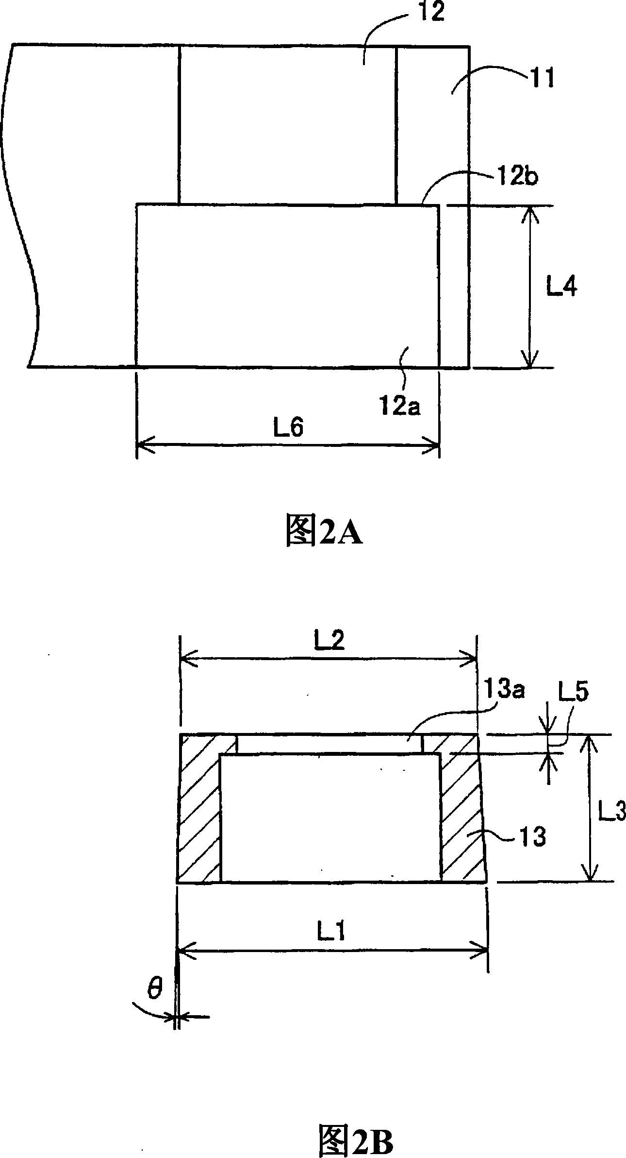 Bolt falling preventive structure and hold ring