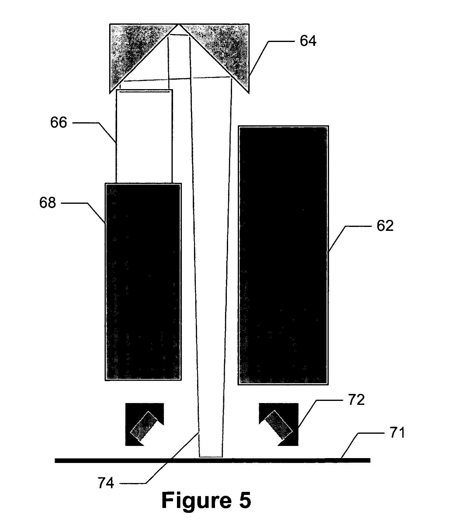 Method and apparatus for measuring fiber orientation of a moving web