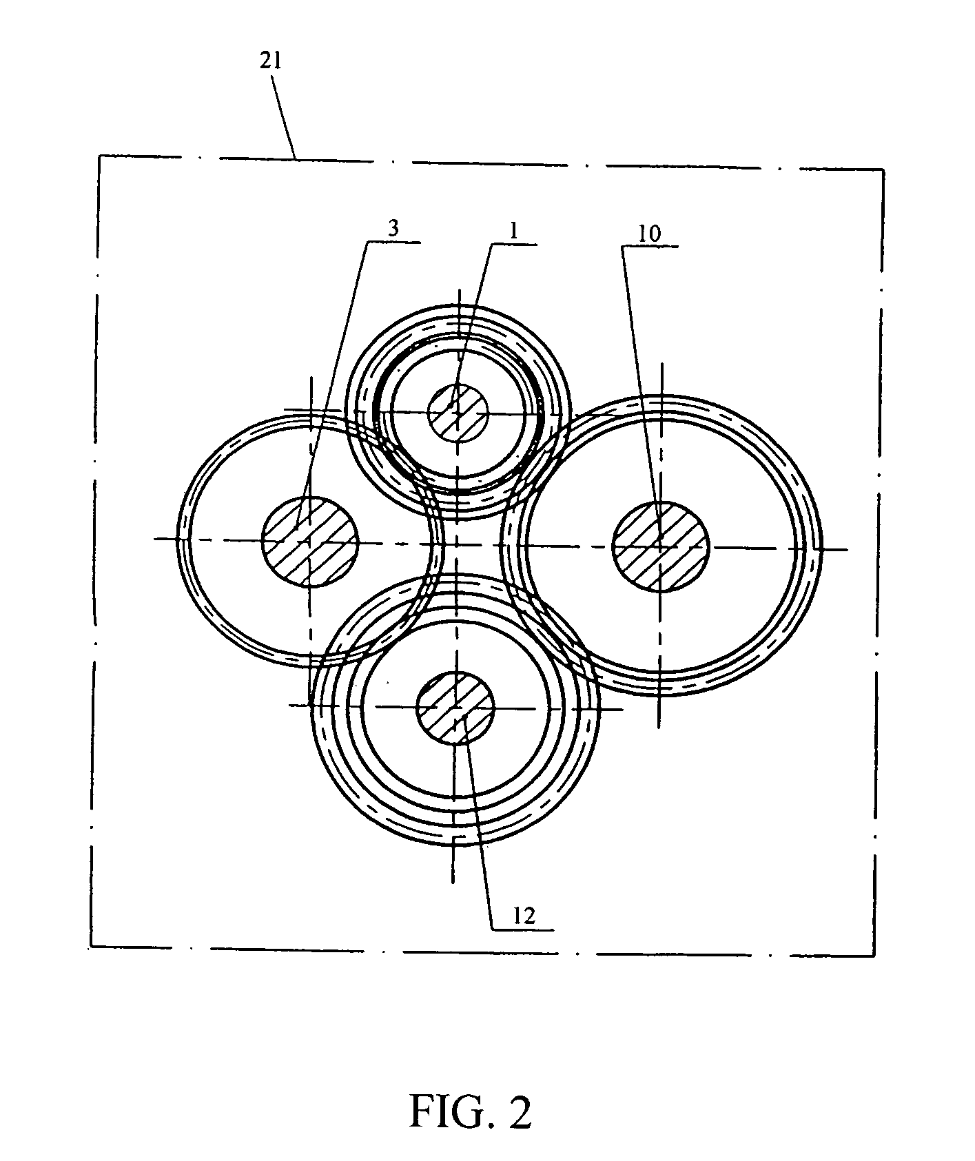 Transmission mechanism with a caseless differential mechanism