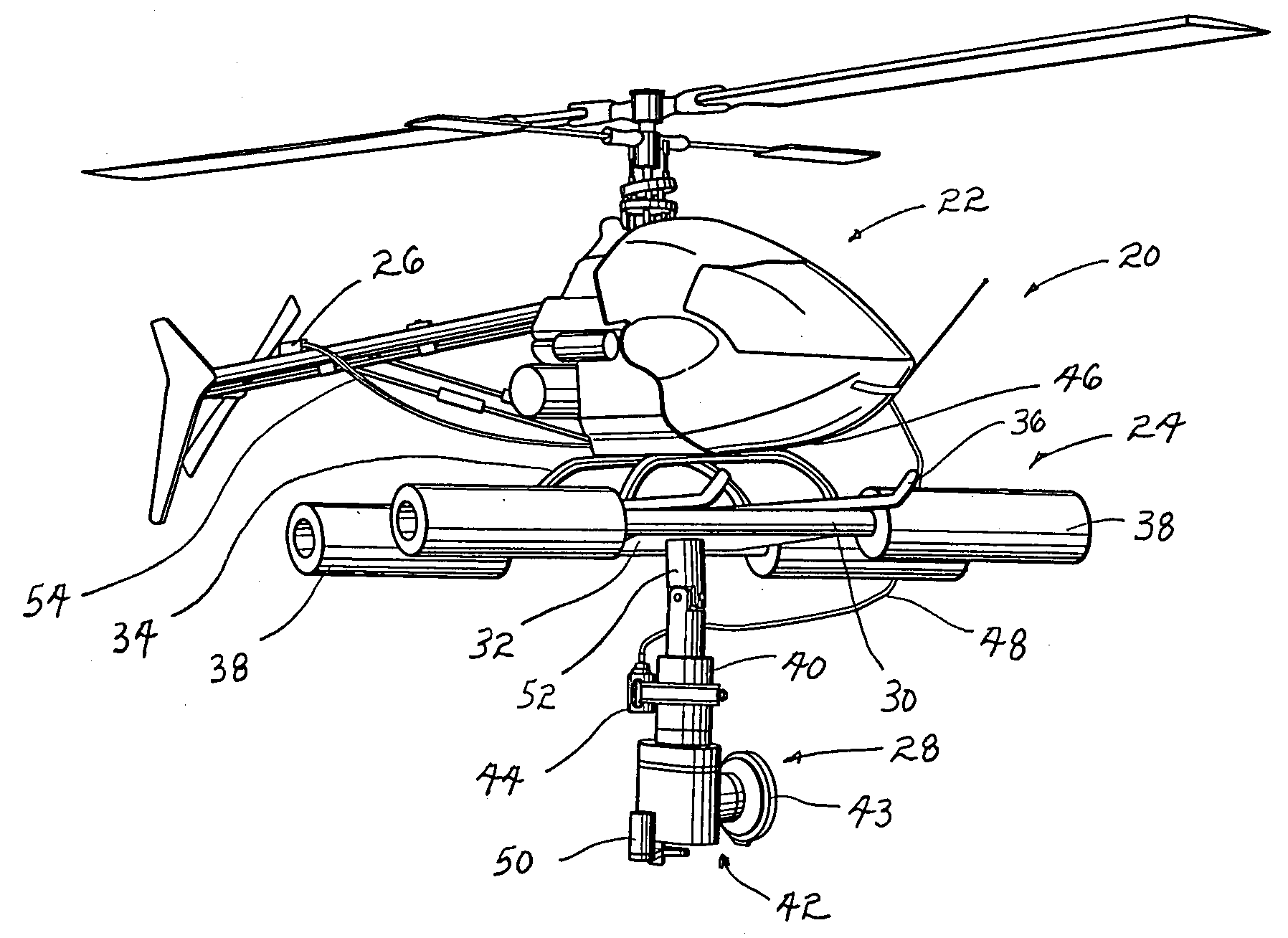 Method and apparatus for creating aerial panoramic photography