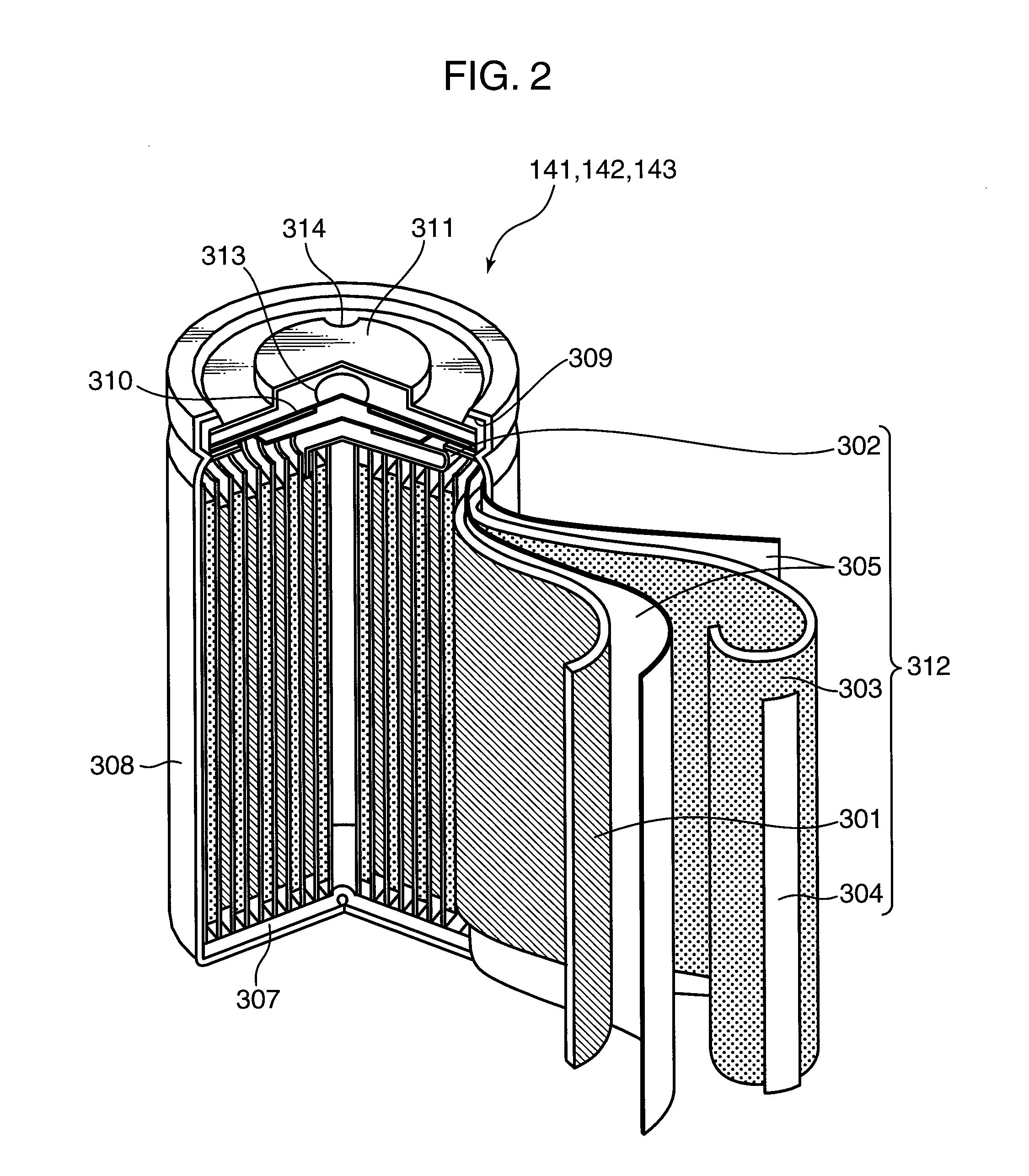 Nonaqueous secondary battery, battery pack, power supply system, and electrical device
