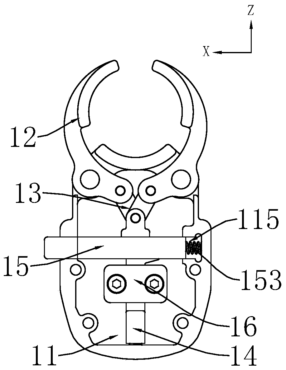 Instrument trocar clamp for surgical robot