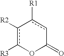 Alpha-pyrone compositions for controlling craving and as a substitute for alcohol