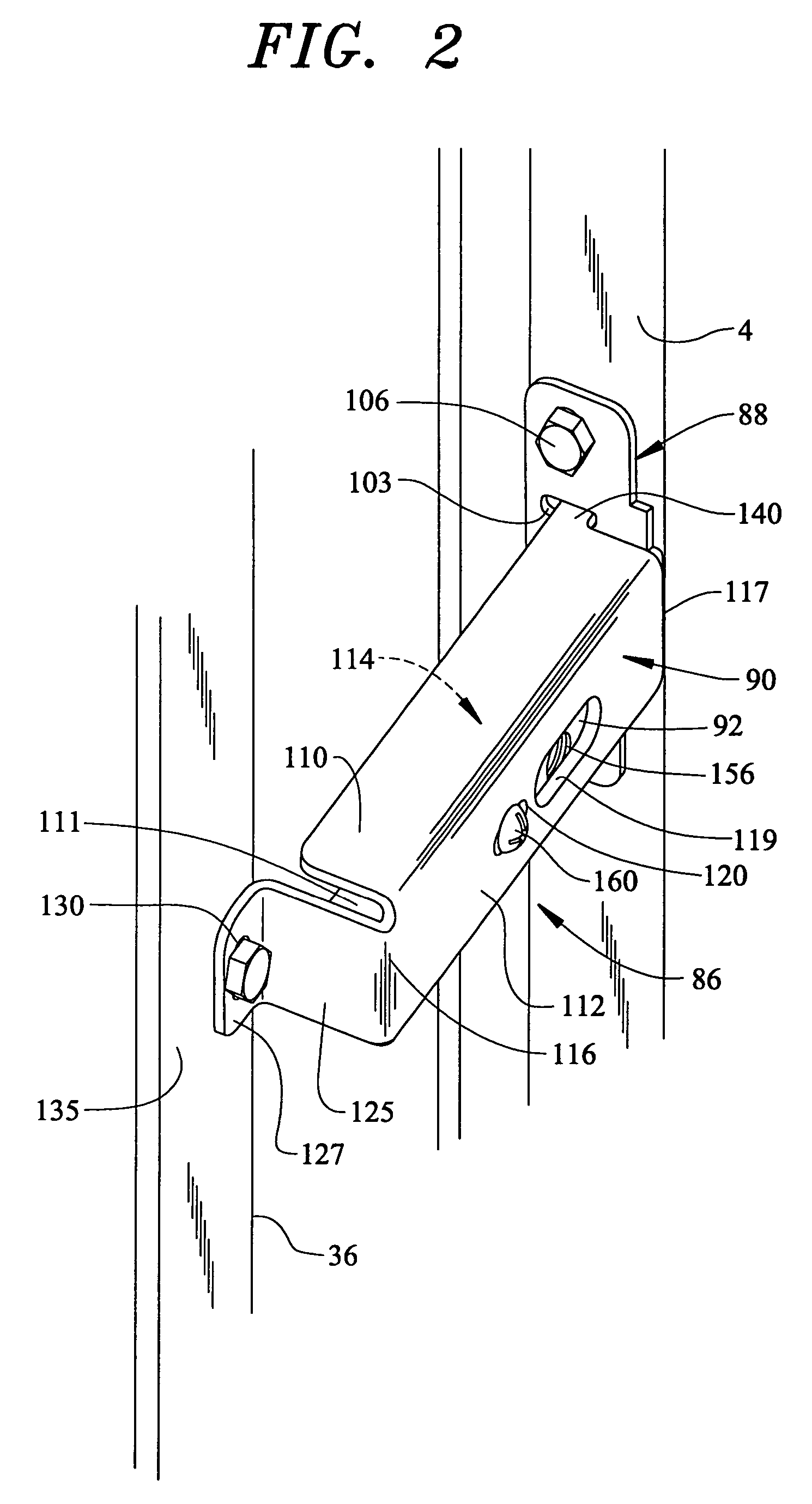 Main door lock housing for a vending machine