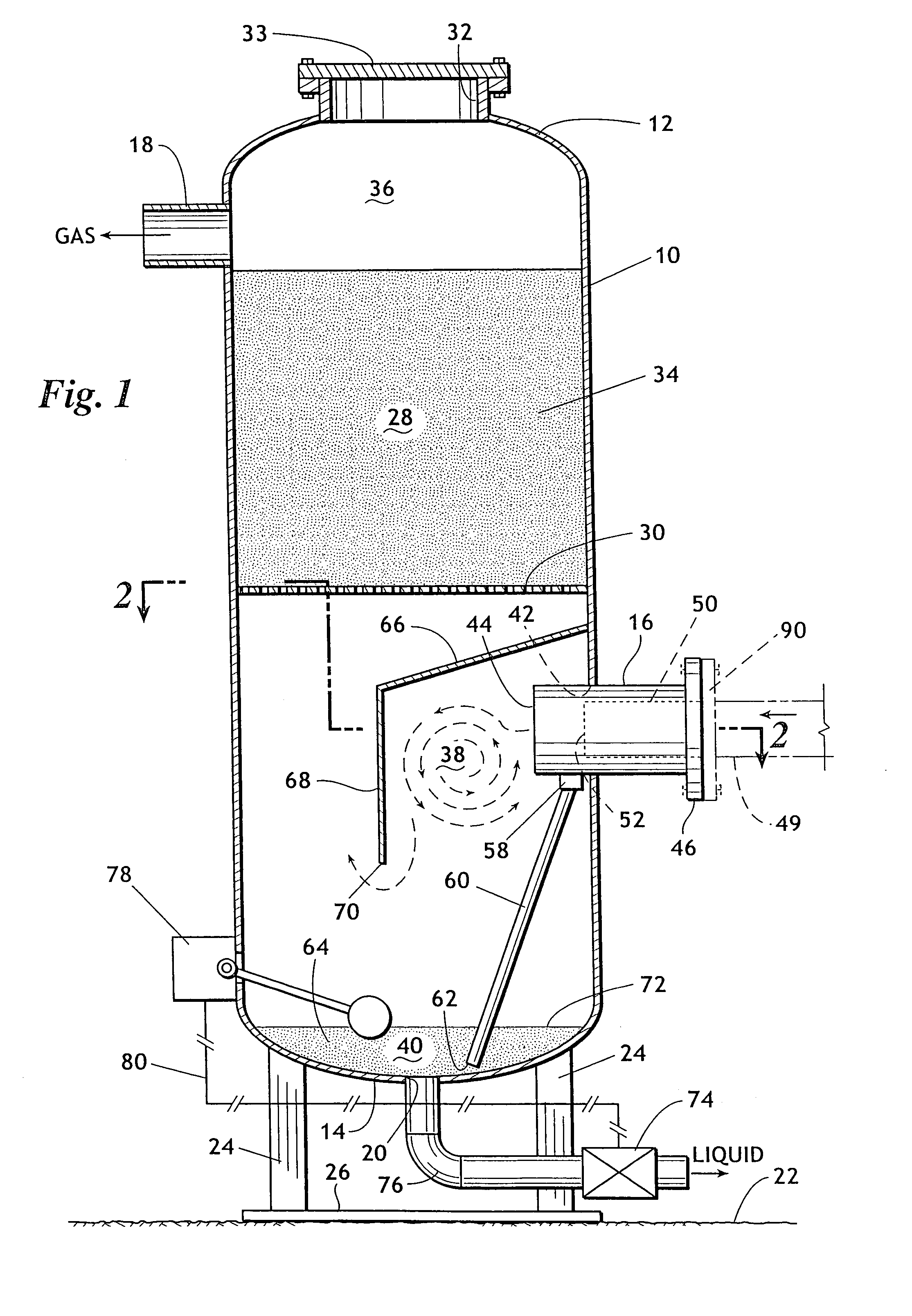Dehydration of wet gas utilizing intimate contact with a recirculating deliquescent brine