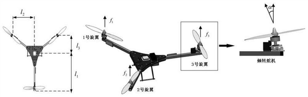 Robust Control Method for Position Control of Tilting Trirotor UAV