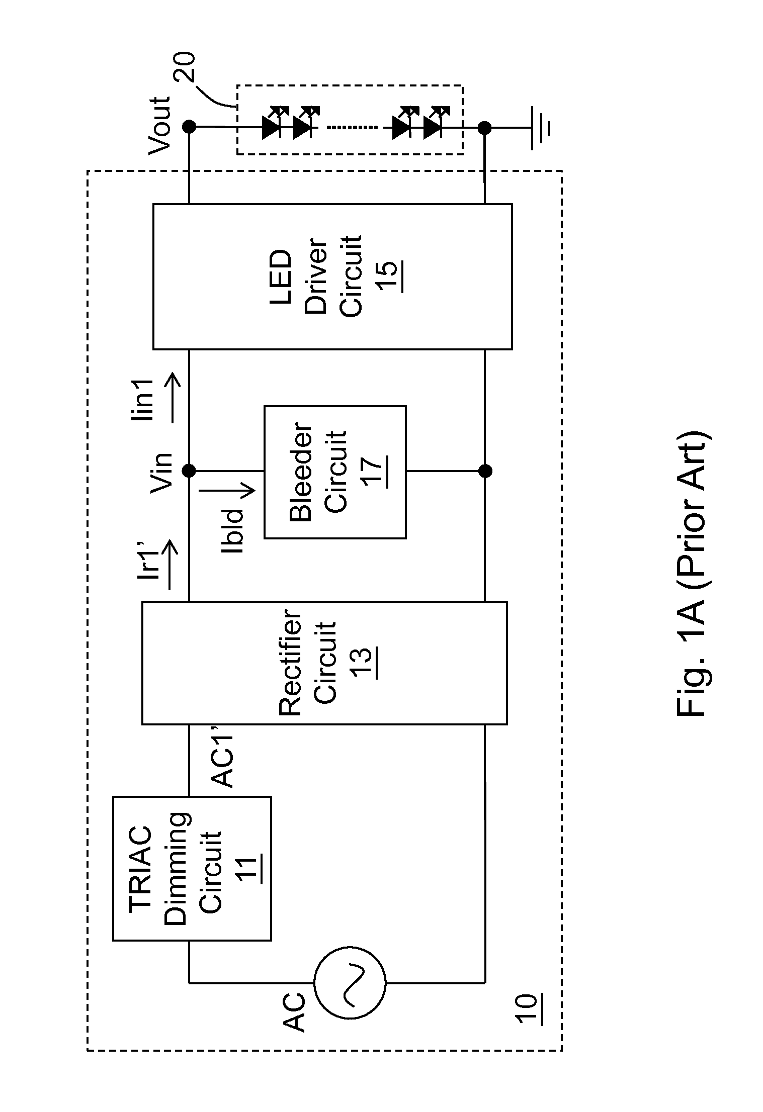 Light emitting device driver circuit and control circuit and control method thereof