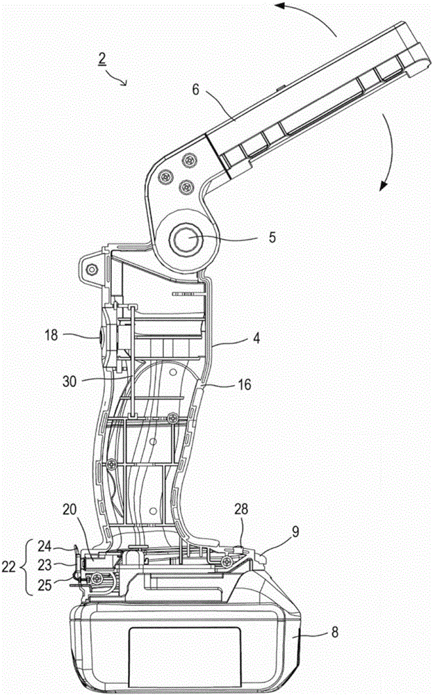 Chargeable electric equipment