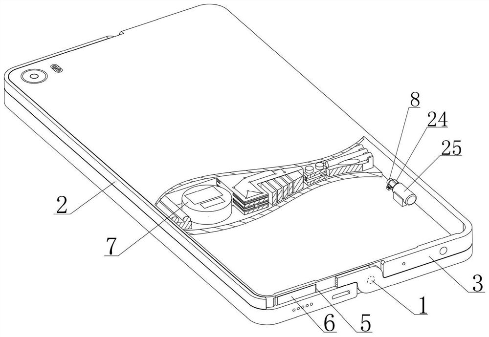 Mobile phone with intelligent anti-falling function