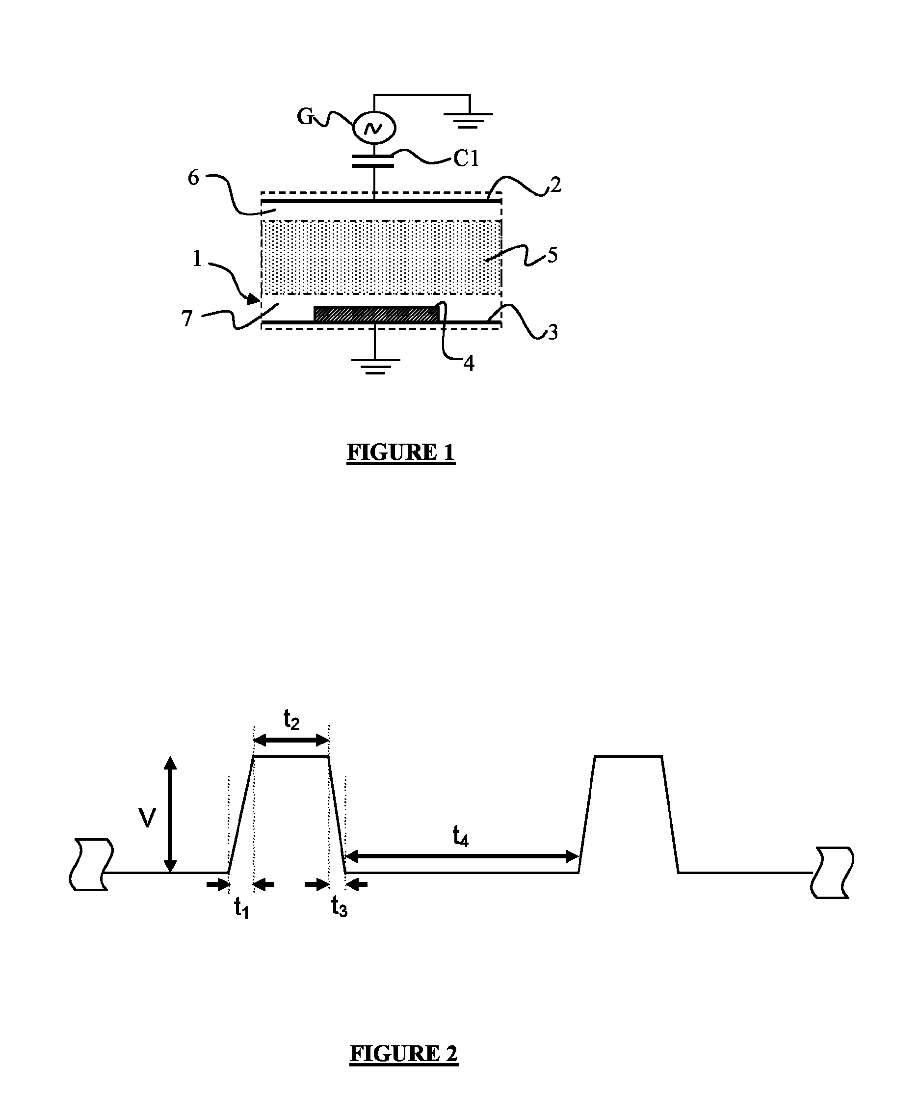 Plasma processing in a capacitively-coupled reactor with trapezoidal-waveform excitation