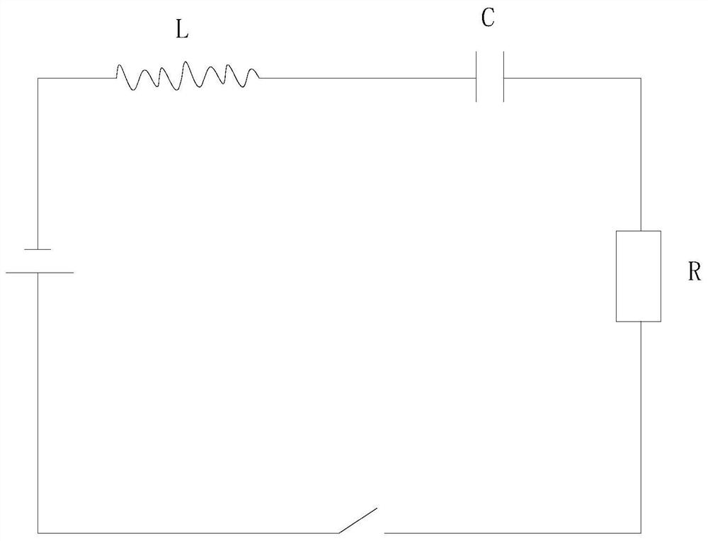 A kind of rlc oscillating circuit simulation device