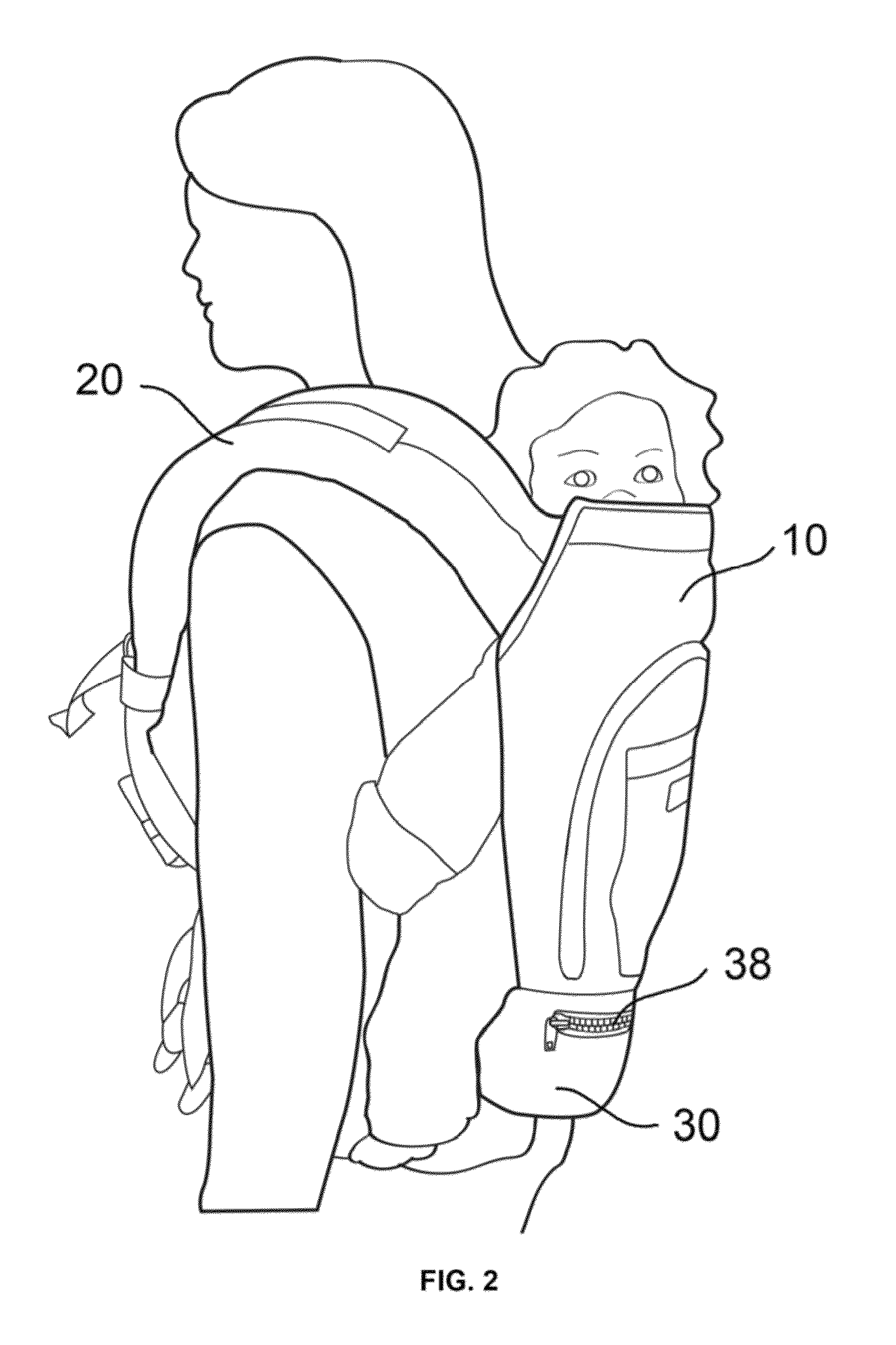 Baby carrier with removable seat