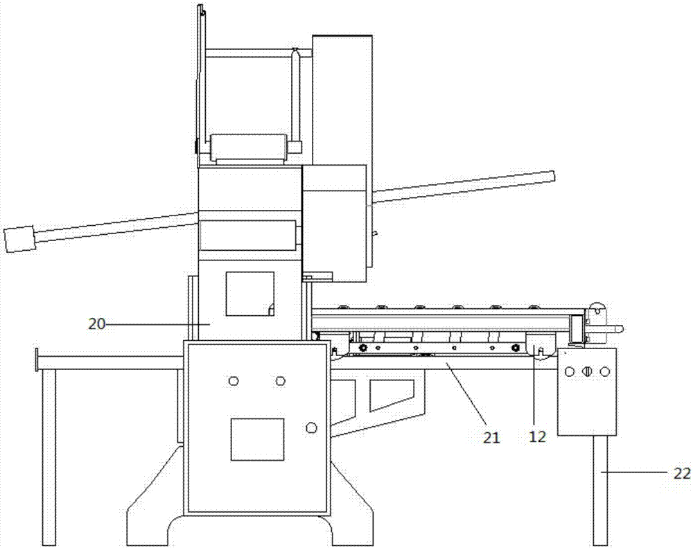 Belt sander workbench convenient for loading and unloading