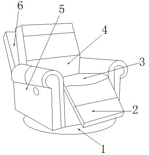 Novel intelligent household seat for old people