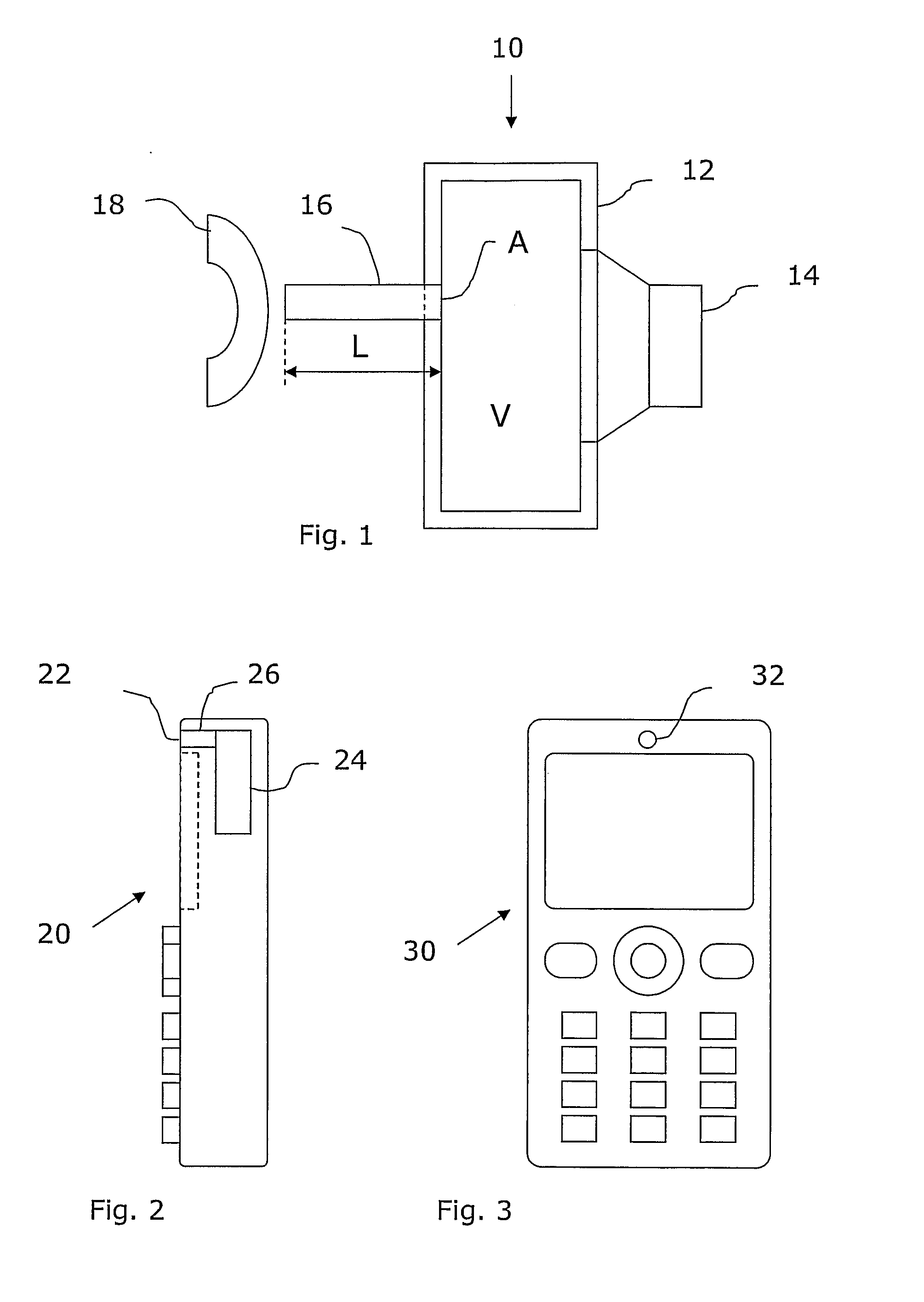 Electro-acoustic transducer for a portable communication device