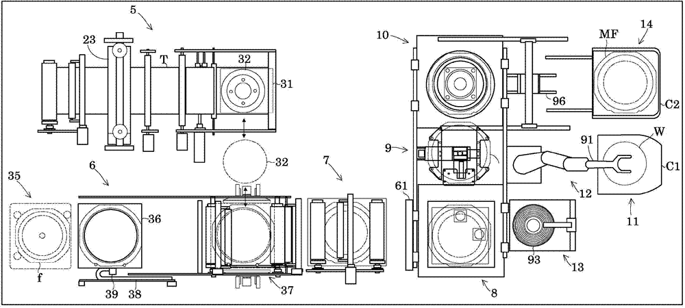 Semiconductor wafer mounting method and semiconductor wafer mounting apparatus