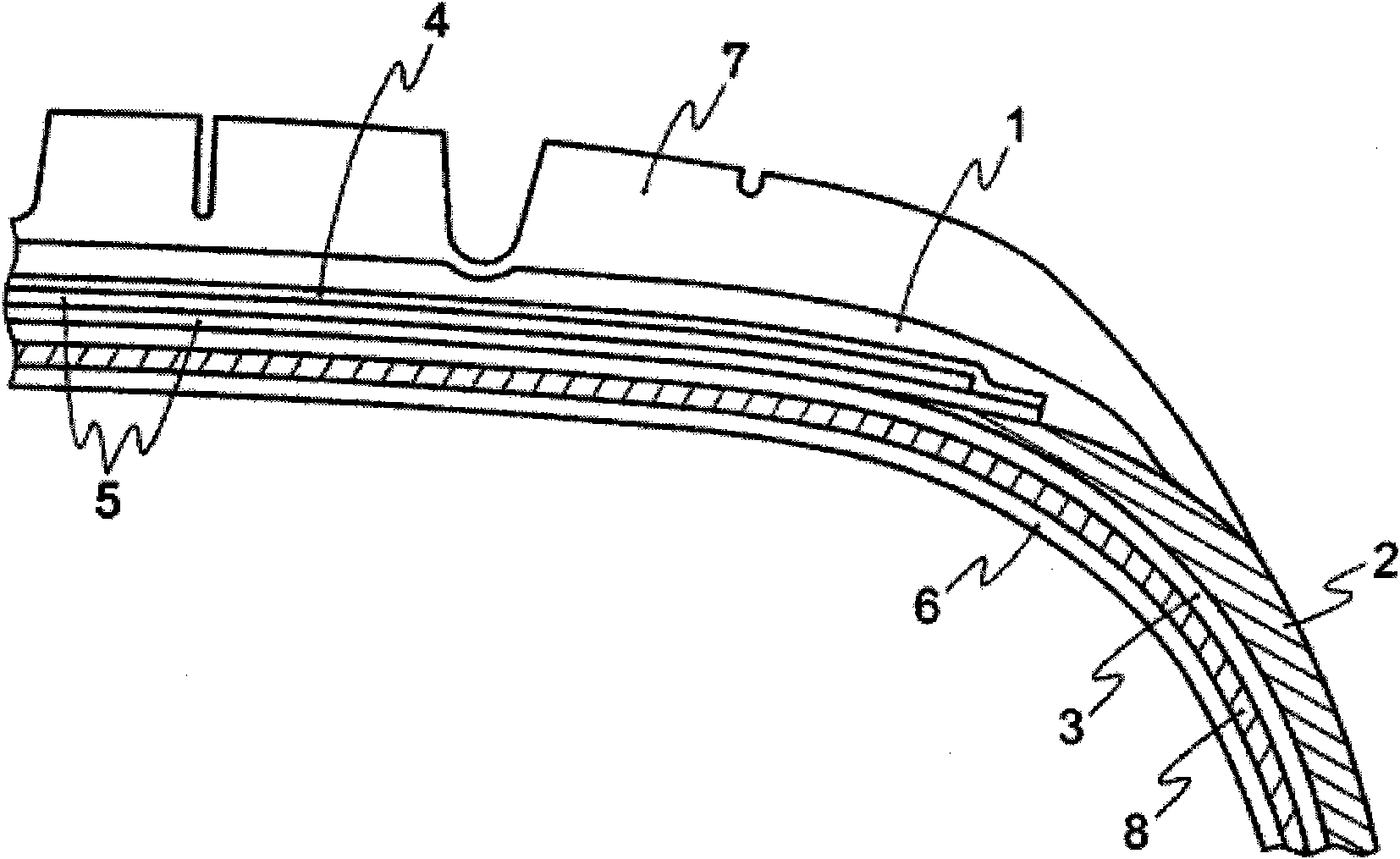 Rubber composition for tire